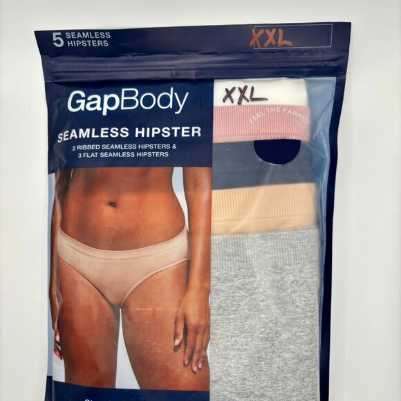 GAP Other - Gap Seamless Hipster Women’s Pack of 5 NEW XXL Gap Body Underwear Undies Panties
